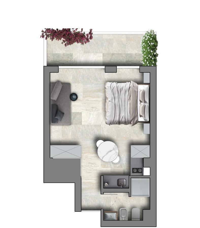 גיארדיני נאקסוס La Finestra Sul Mare Modern Apartment מראה חיצוני תמונה